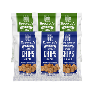 Get 6 bags of Brewer's Chips!  3 bags of each variety - Rosemary & Sea Salt