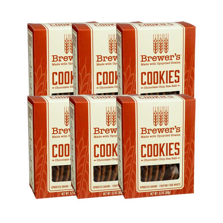 Brewer's Cookies - Chocolate Chip Sea Salt - CASE OF 6