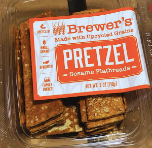 Sesame Pretzel Flatbread