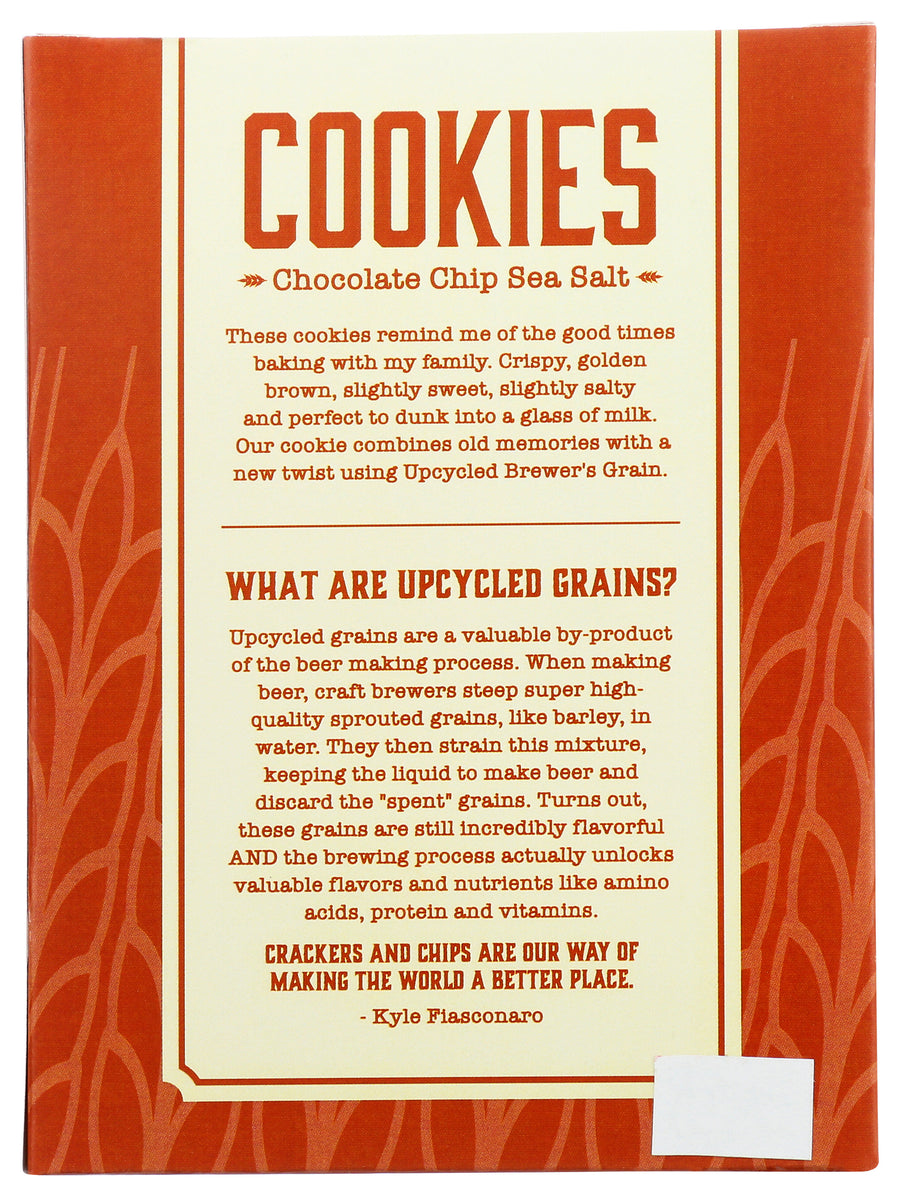 Brewer's Cookies - Chocolate Chip Sea Salt - CASE OF 6